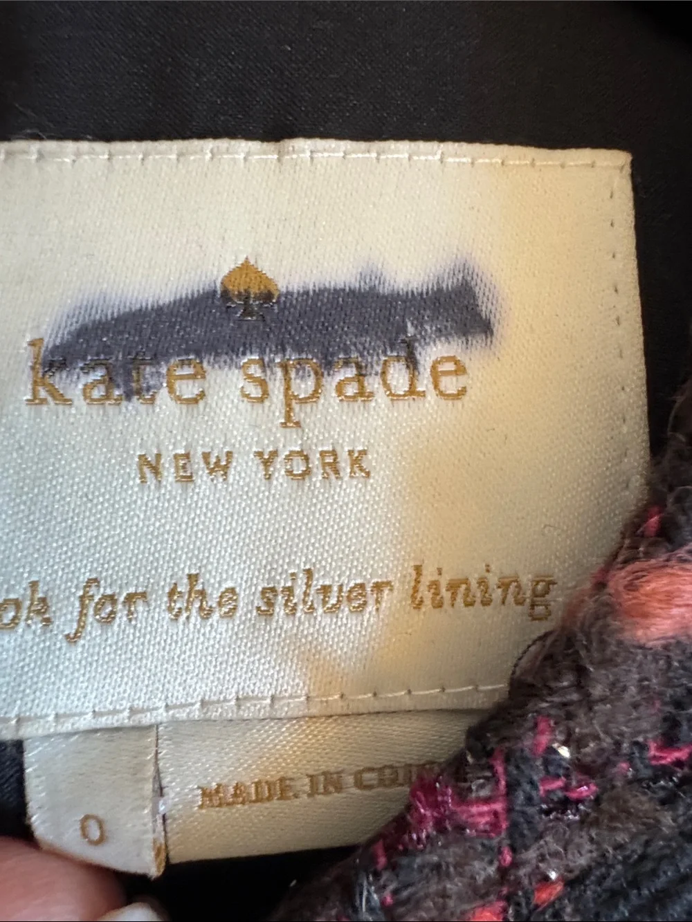 🌺 Kate Spade New York Tweed Fringe Sheath Dress
